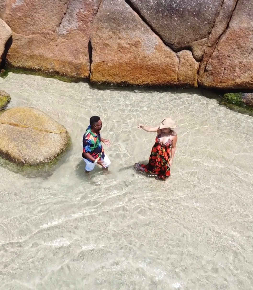 Videoclip musical Giza Amâncio - Produção audiovisual profissional com drone